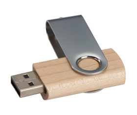 USB din lemn, 4GB, de pe stoc