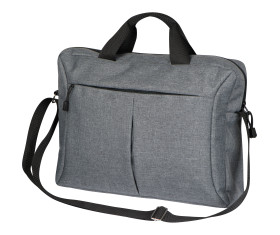 Grey laptop bag