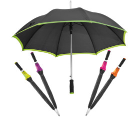 Umbrella made of pongee, automatic