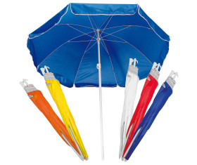 Parasol in a transparent bag