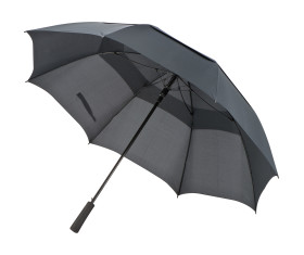 Golf umbrella with windscreen