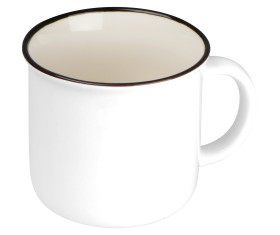 Taza de porcelana cerámica, 350ml